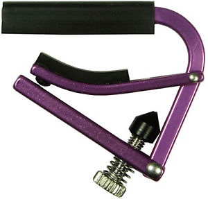 Shubb Sl9Violet Ukulele Capo Lightweight Steel String Violet