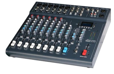 Studiomaster Club 6 Mic and 2 Stereo Channel With FX