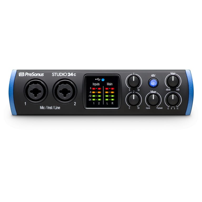 Presonus 2X2 USB-C Interfaceand Software