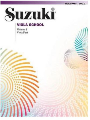 SUZUKI VIOLA SCHOOL BK 1 VLA PART