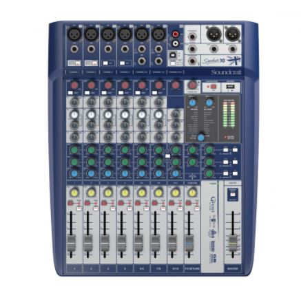 4 Mono 2 Stereo 1 USB Analog Console