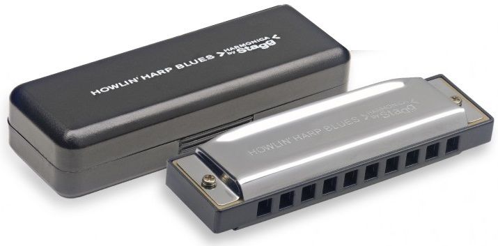 Stagg Blue Harmonica A