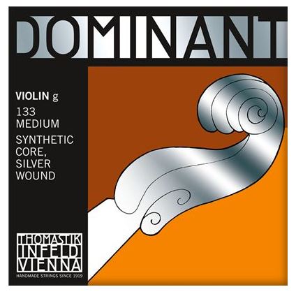 4th G Violin String 3/4 Size Med 133 Single