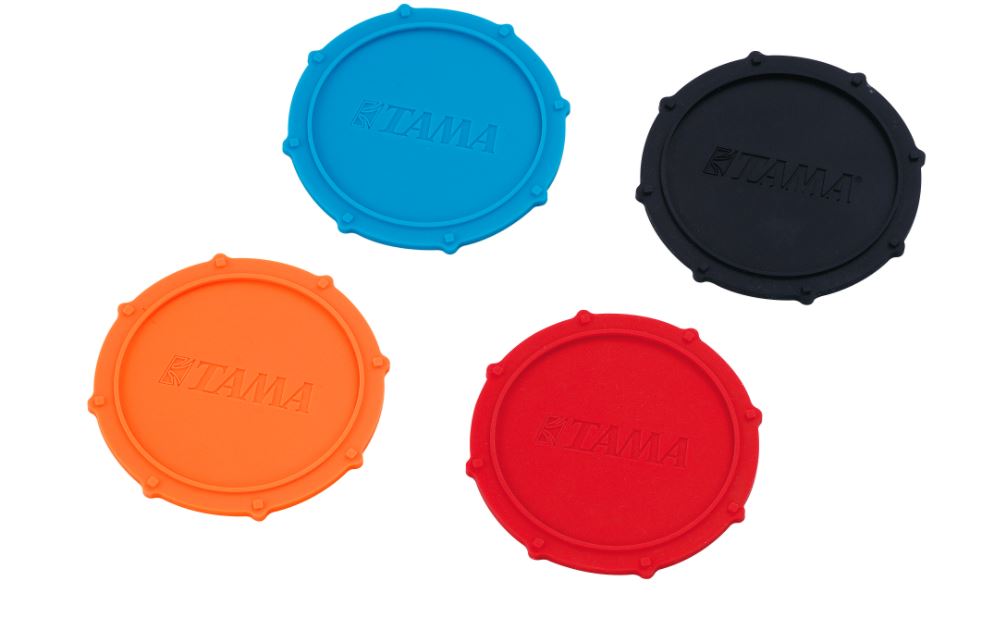 Coaster Tama set 4 coloured