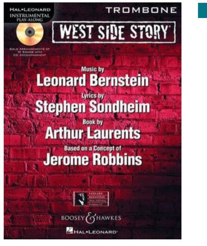 WEST SIDE STORY BK/CD TROMBONE