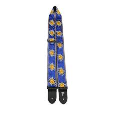 2.5" Suns-Blu Jacquard Guitar Strap