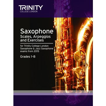 Trinity Sax Scales Arpeggios Exercises Gr1-8 201