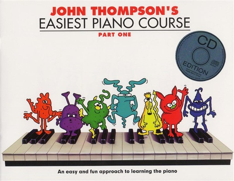 Easiest Piano Course Part 1 Bk/Cd