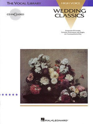Wedding Classics High Voice Bk/Cd