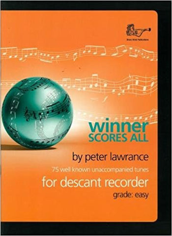 Winner Scores All Descant Recorder
