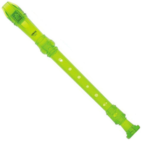 Yamaha Descant Recorder 3 Pce Green