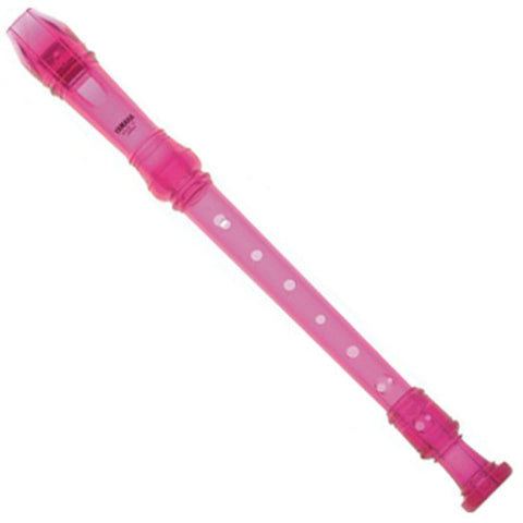 Yamaha Descant Recorder 3 Pce Pink