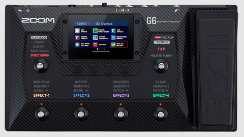 Zoom G6 Multi Fix Pedal
