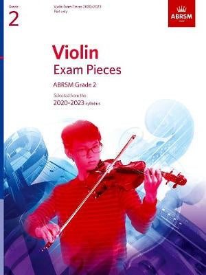 Abrsm Violin Grade 2 2020-23 Part Only