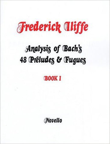 Analysis Of Bachs Preludes And Fugues Bk 1