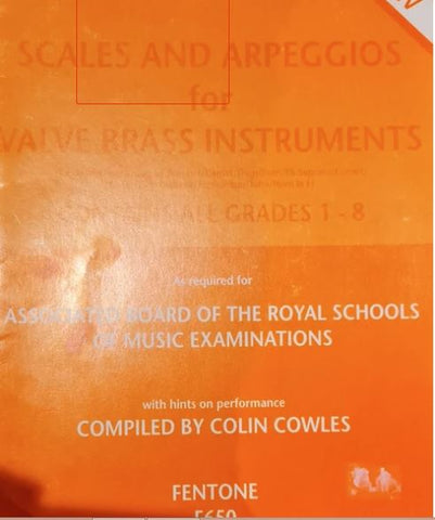 Scales and Arpeggios for Valve Brass Instruments