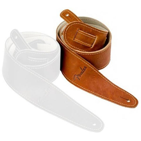 Fender Ball Glove Leather Strap Brown