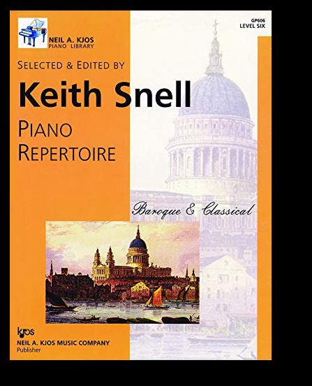 Piano Repertoire Baroque/Classical Lvl 6
