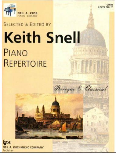 Piano Repertoire Baroque/Classical Lvl 8