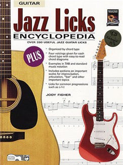Jazz Licks Encyclopedia Gtr Bk/Cd