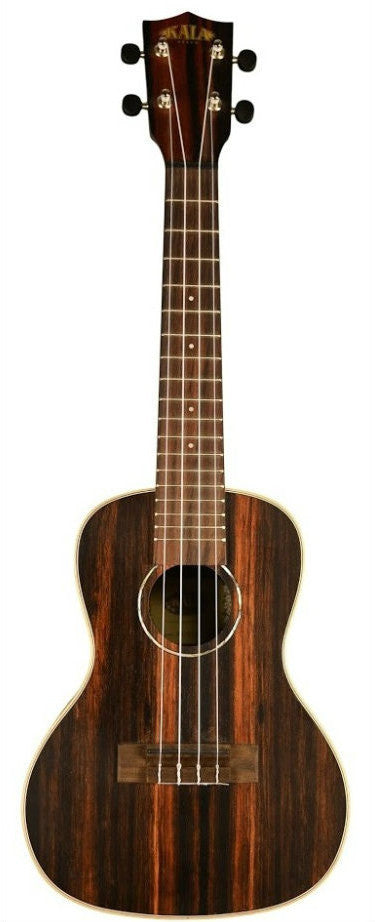 Kala KA-EBY-C Ebony Concert Uke W/ Bag