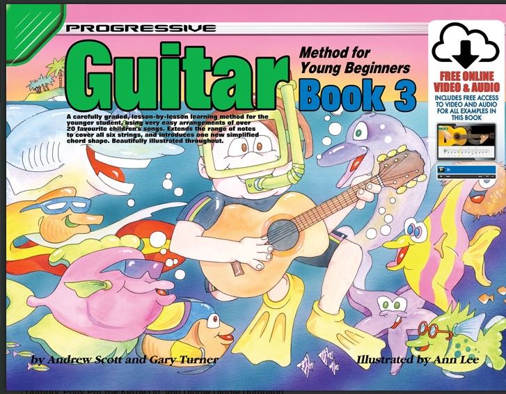 Progressive Guitar Meth for Young Begin Bk 3