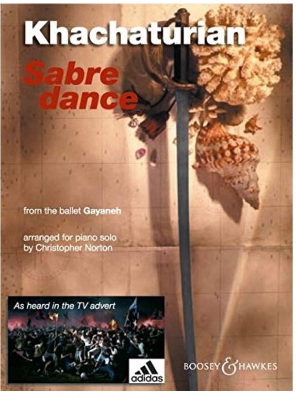 Khachaturian - Sabre Dance for Piano Arr Norton