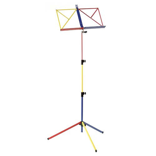 Advanced Folding Music Stand W/Bag Rainbow