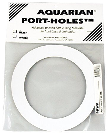 05 Inch Port Hole Reinforcer White
