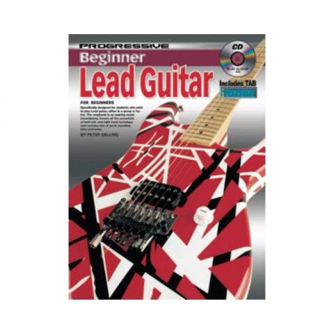 Progressive Beginner Lead Guitar Bk/Cd