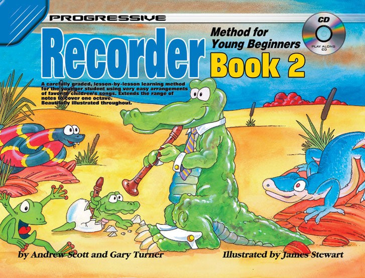 Progressive Recorder Meth For Yng Begin Bk 2 Bk/