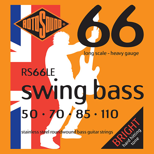 Rotosound Bass Gtr Str Set Stainless 50/110 Long Scale