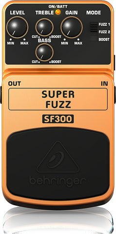 Behringer Pedal Sf300 Super Fuzz