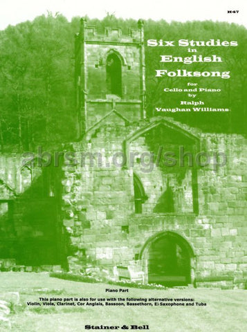 Studies 6 In English Folksong Vla/Pno