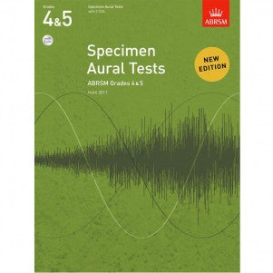 A B Aural Tests Gr 4-5 Bk/Cd 2011