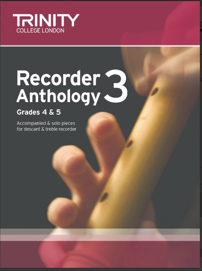 Trinity Recorder Anthology Bk 3 gr 4-5