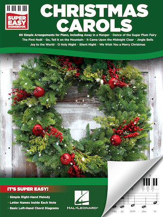 Christmas Carols Super Easy Songbook