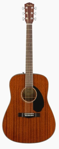 Fender CD60SCE All Mah Acoustic Guitar
