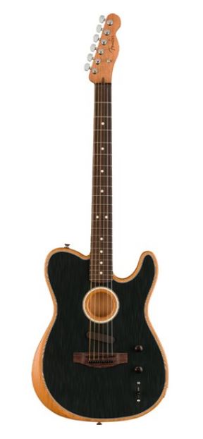 Fender Acoustasonic Player Series Tele Brsh BK