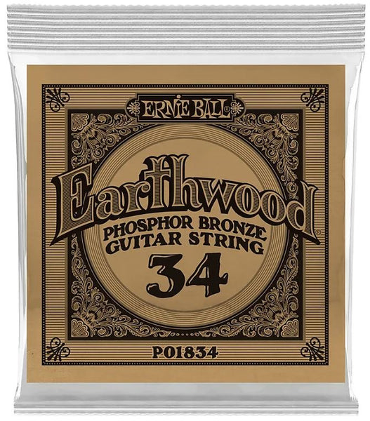 Ernie Ball Phospher Bronze Singles .034