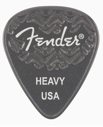 Fender Wavelength 351 HVY 6 Pack of Picks Blk