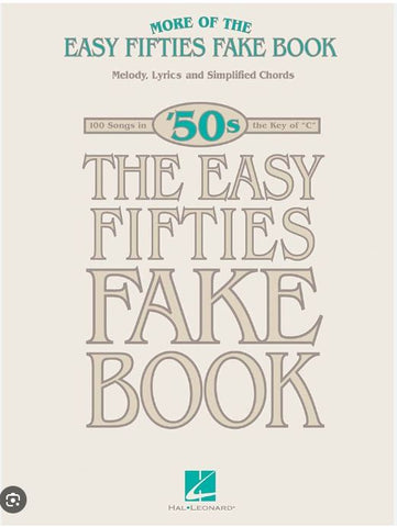 MORE OF THE EASY FIFTIES FAKE BOOK C