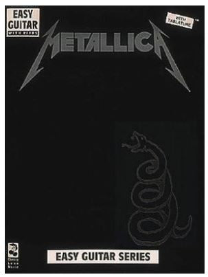 Metallica Black Book Easy Guitar