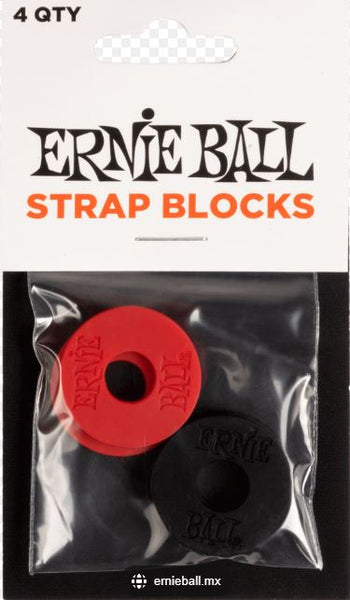 Ernie Ball Strap Blocks 4 Pack