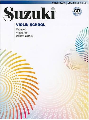 Suzuki Violin School Volume 3 Book/CD