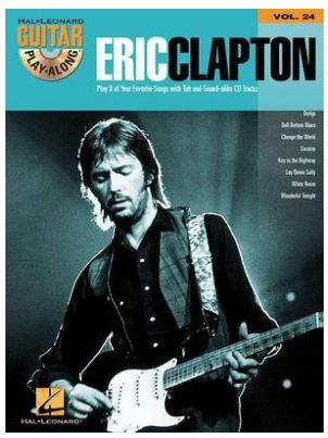 Eric Clapton Guitar Play Along BK 24 BK/CD