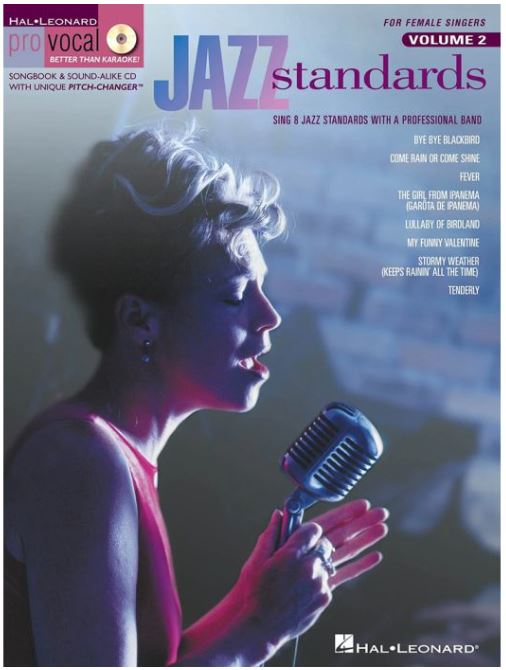 Jazz Standards Pro Vocal BK/CD Women - Shearer's Music Works
