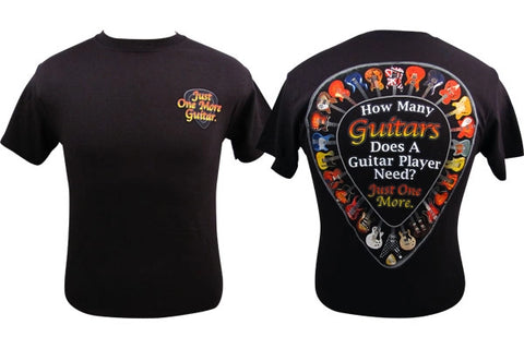 T SHIRT HOW MANY GUITARS