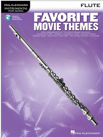 Favorite Movie Themes Flute Bk/Audio Access