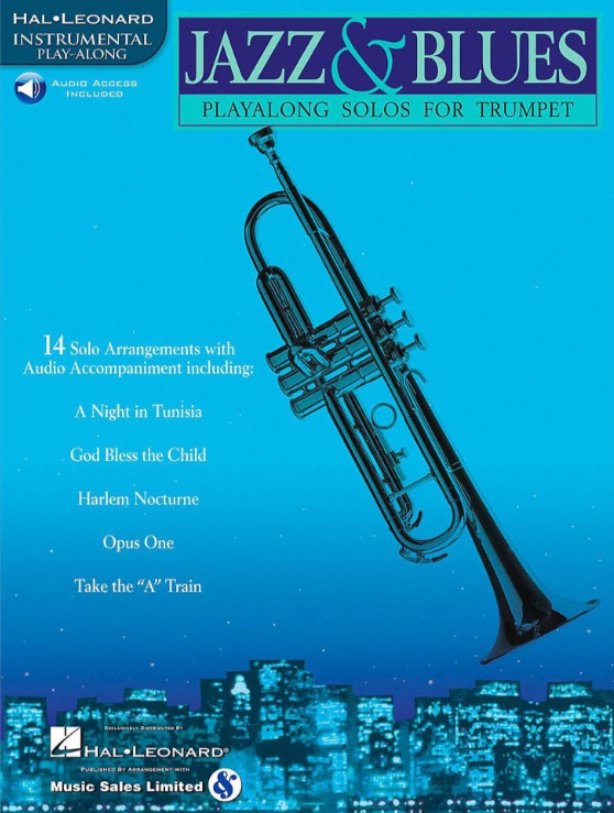 Jazz And Blues Play Along Trumpet BK/OLA